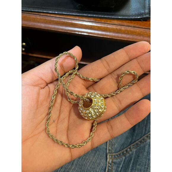 Vintage Deadstock 10KT GF Slide Rope Necklace - Picture 4 of 5